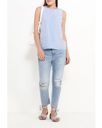 Женская голубая майка от Sela