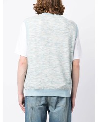 Мужская голубая майка от Stussy