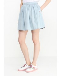 Голубая мини-юбка от Love Moschino