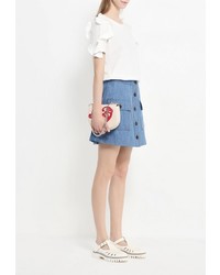 Голубая мини-юбка от MAX&amp;Co