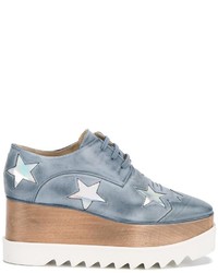 Голубая обувь со звездами от Stella McCartney