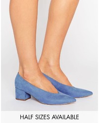 Голубая обувь от Asos