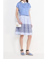 Женская голубая рубашка поло от Pennyblack