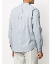 Мужская голубая рубашка с длинным рукавом от Closed