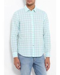 Мужская голубая рубашка с длинным рукавом от Baon