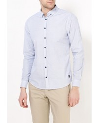 Мужская голубая рубашка с длинным рукавом от BLEND