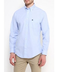 Мужская голубая рубашка с длинным рукавом от Brooks Brothers