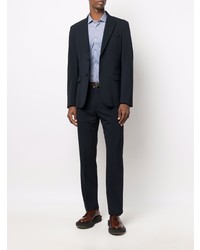 Мужская голубая рубашка с длинным рукавом от Manuel Ritz