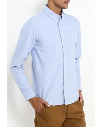 Мужская голубая рубашка с длинным рукавом от Carhartt