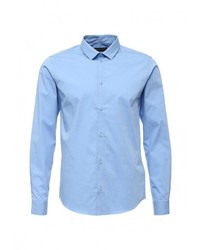 Мужская голубая рубашка с длинным рукавом от Casual Friday by Blend