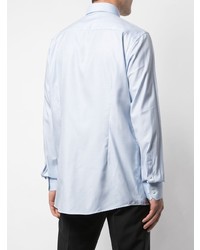 Мужская голубая рубашка с длинным рукавом от Eton