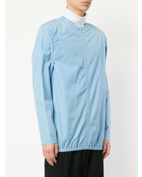 Мужская голубая рубашка с длинным рукавом от Jil Sander