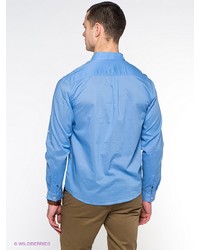 Мужская голубая рубашка с длинным рукавом от Conver