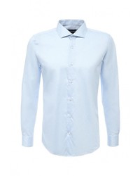 Мужская голубая рубашка с длинным рукавом от Cortefiel