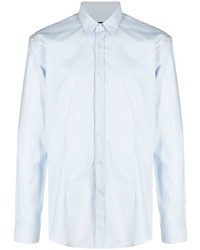 Мужская голубая рубашка с длинным рукавом от Daniele Alessandrini