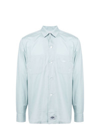 Мужская голубая рубашка с длинным рукавом от Dickies Construct