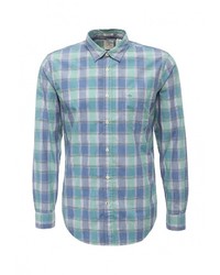 Мужская голубая рубашка с длинным рукавом от Dockers