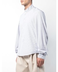 Мужская голубая рубашка с длинным рукавом от Hed Mayner