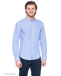 Мужская голубая рубашка с длинным рукавом от FiNN FLARE