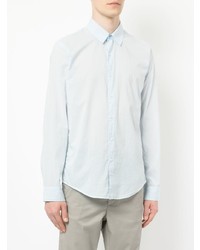 Мужская голубая рубашка с длинным рукавом от Jac+ Jack