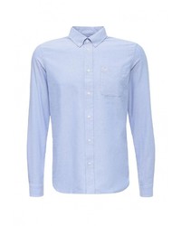 Мужская голубая рубашка с длинным рукавом от Fred Perry
