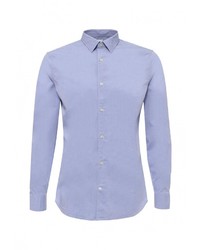 Мужская голубая рубашка с длинным рукавом от Gap