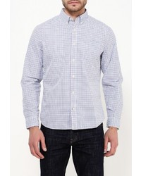 Мужская голубая рубашка с длинным рукавом от Gap