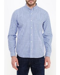 Мужская голубая рубашка с длинным рукавом от Gap