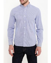 Мужская голубая рубашка с длинным рукавом от Gap