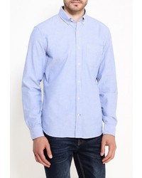 Мужская голубая рубашка с длинным рукавом от Gap