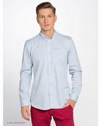 Мужская голубая рубашка с длинным рукавом от GARCIA