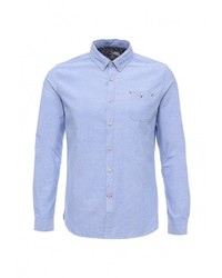 Мужская голубая рубашка с длинным рукавом от Gianni Lupo