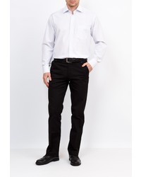 Мужская голубая рубашка с длинным рукавом от GREG