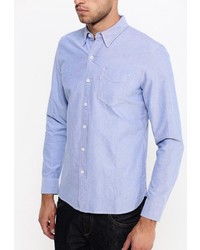Мужская голубая рубашка с длинным рукавом от Levi's