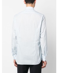 Мужская голубая рубашка с длинным рукавом от Lardini