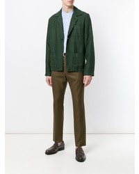 Мужская голубая рубашка с длинным рукавом от Mp Massimo Piombo