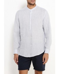 Мужская голубая рубашка с длинным рукавом от Mango Man