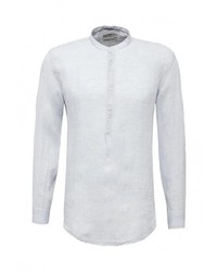 Мужская голубая рубашка с длинным рукавом от Mango Man