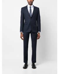 Мужская голубая рубашка с длинным рукавом от FURSAC