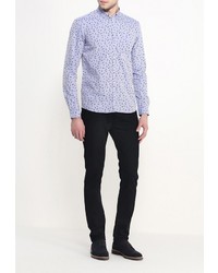 Мужская голубая рубашка с длинным рукавом от Minimum