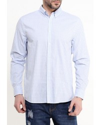 Мужская голубая рубашка с длинным рукавом от Modis