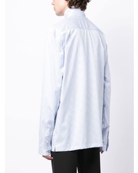 Мужская голубая рубашка с длинным рукавом от EGONlab