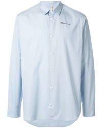 Мужская голубая рубашка с длинным рукавом от Oamc