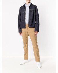 Мужская голубая рубашка с длинным рукавом от Closed