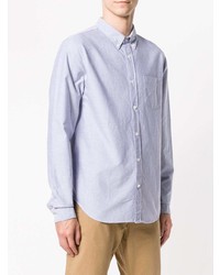 Мужская голубая рубашка с длинным рукавом от Closed