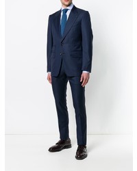 Мужская голубая рубашка с длинным рукавом от Xacus