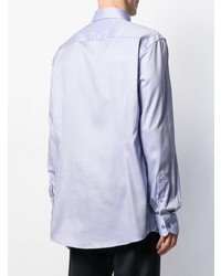 Мужская голубая рубашка с длинным рукавом от Eton