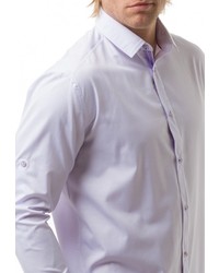 Мужская голубая рубашка с длинным рукавом от RPS