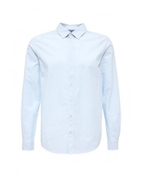 Мужская голубая рубашка с длинным рукавом от Sela