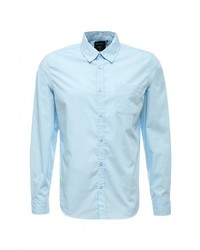 Мужская голубая рубашка с длинным рукавом от Sela